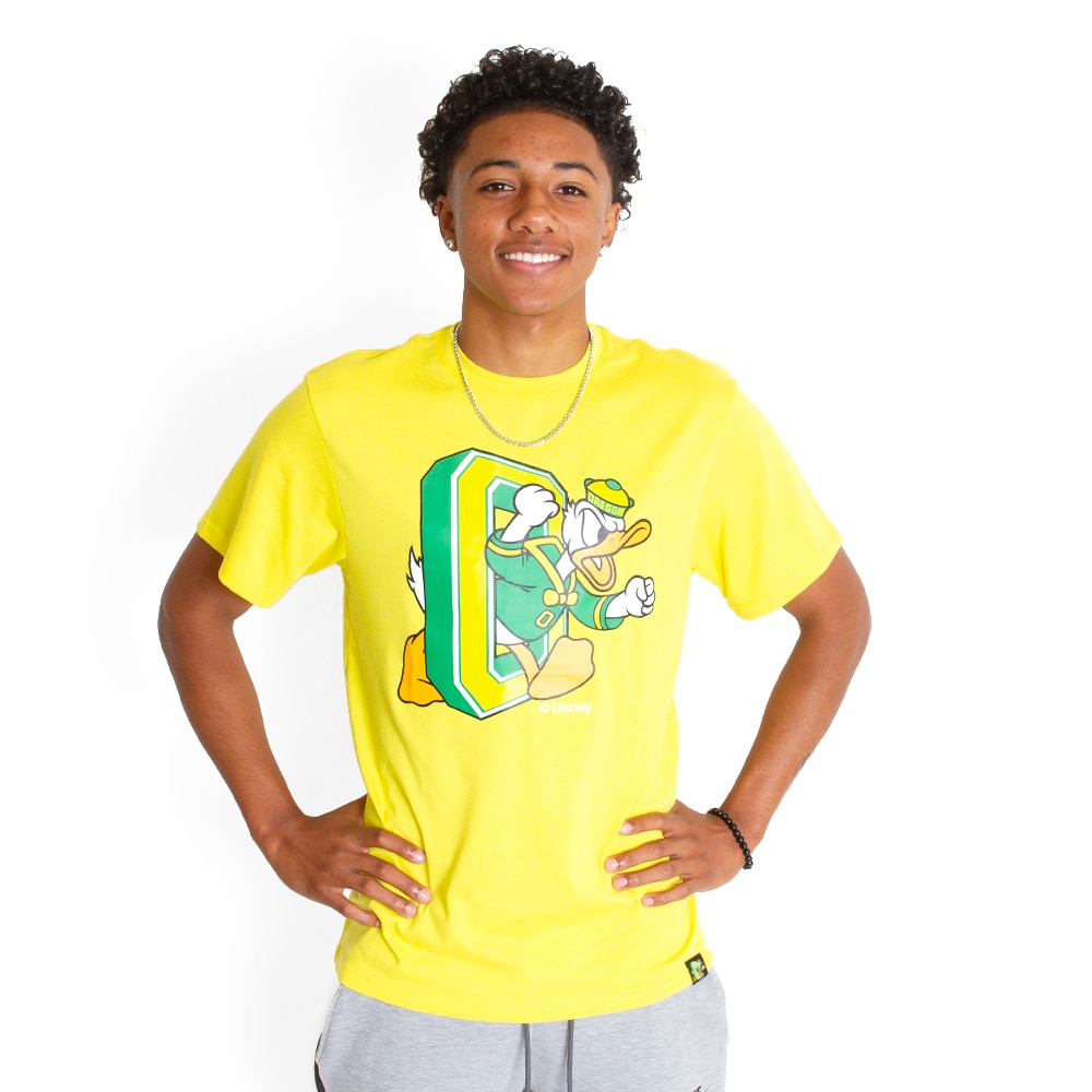 DTO, McKenzie SewOn, Yellow, Crew Neck, Cotton Blend, Men, Unisex, 2023, Full Color, T-Shirt, 746024